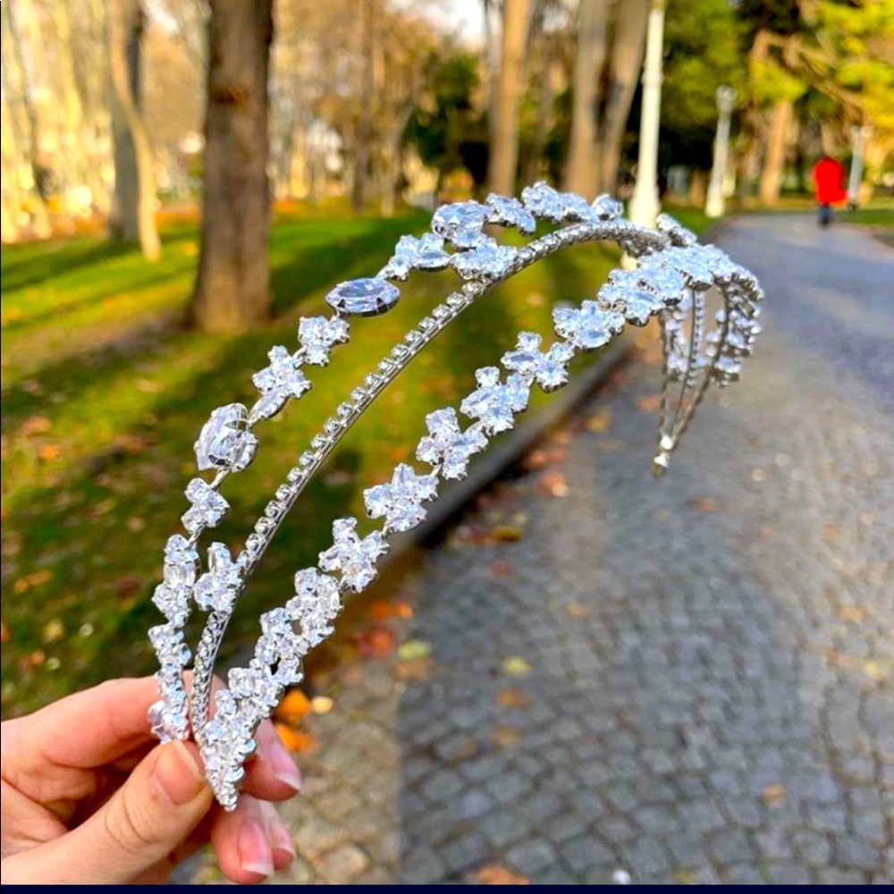 Headpiece swarovski crystals
